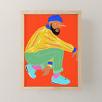 Doing 65 in a 51 Mini Art Print Gallery Image 1