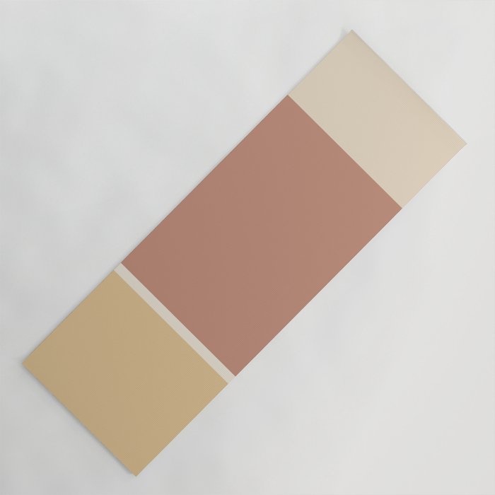 Contemporary Color Block XLII Yoga Mat Gallery Image 1