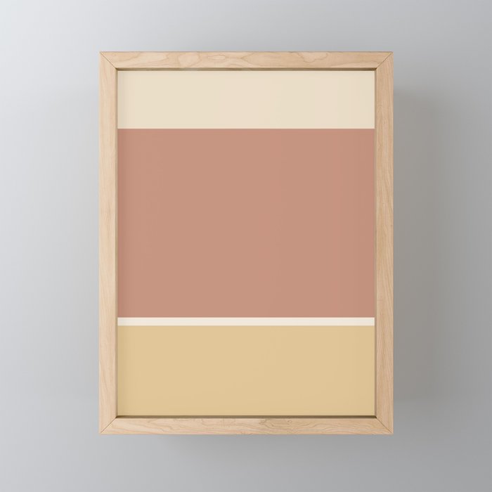 Contemporary Color Block XLII Mini Art Print Gallery Image 1