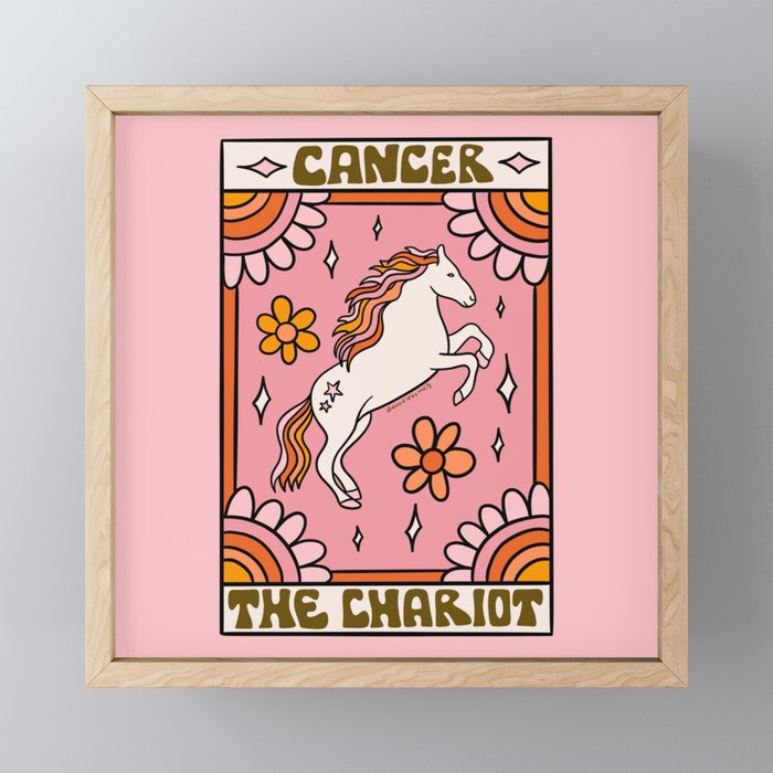 Cancer Tarot Card Mini Art Print Gallery Image 1