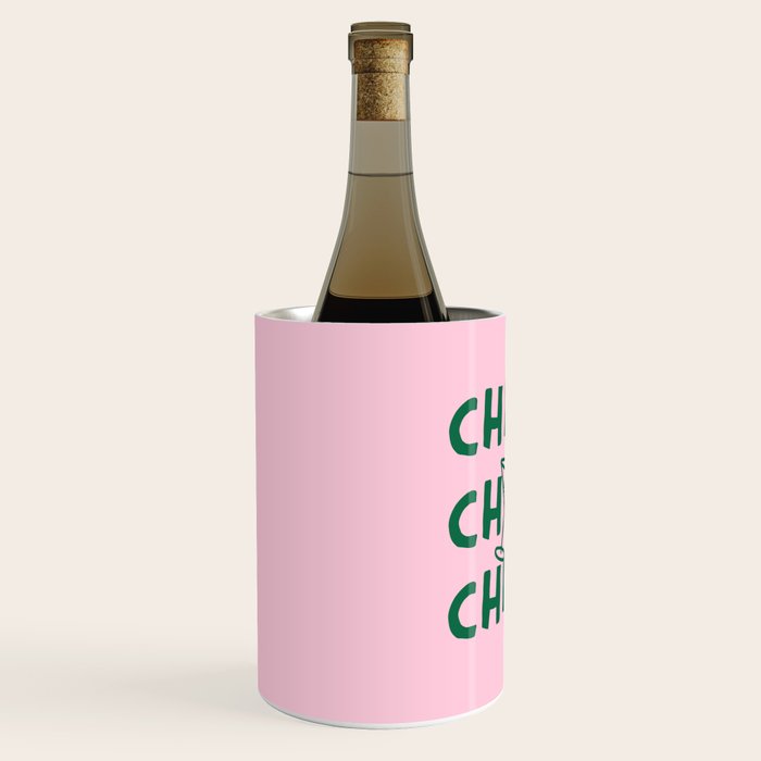 Cheers. Cocktails and Drinks in Forest Green and Pink Wine Chiller Gallery Image 2