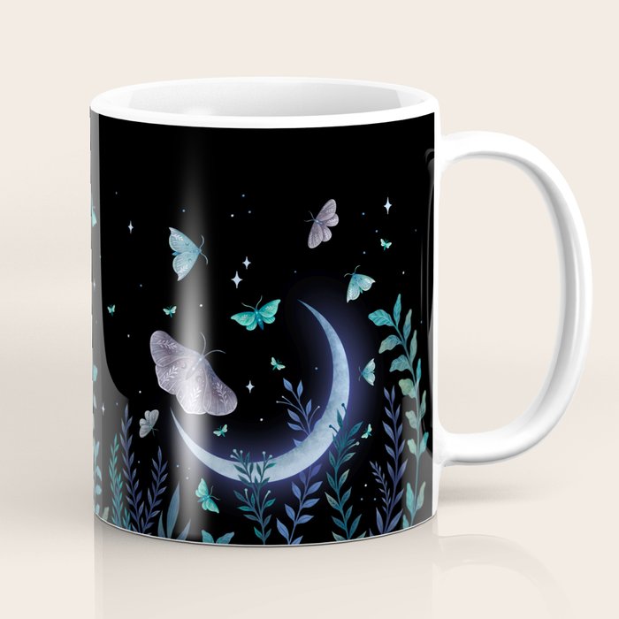 Moth Garden Coffee Mug Gallery Image 1