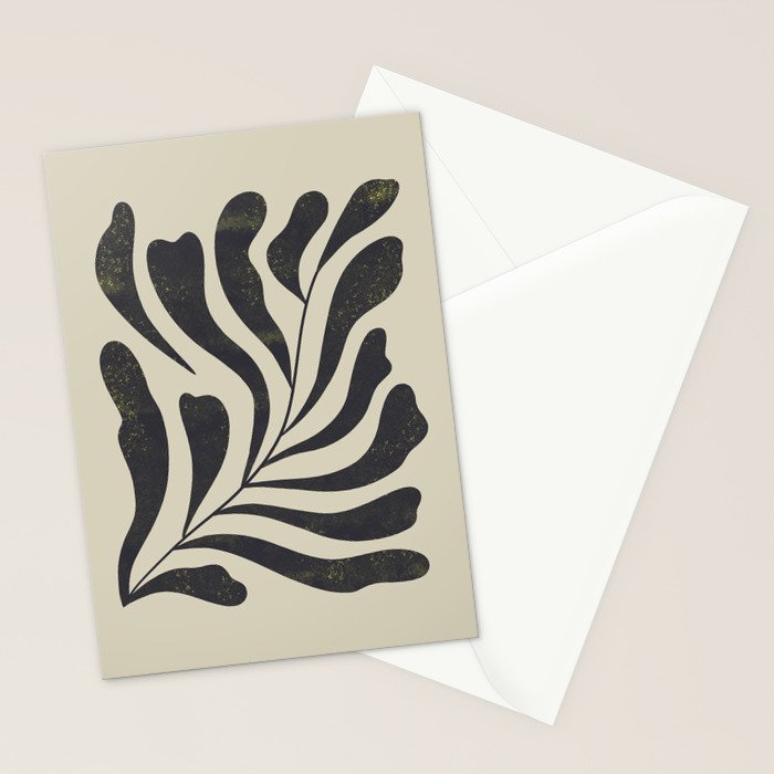 Abstract Plant No. 2 Stationery Card Gallery Image 2