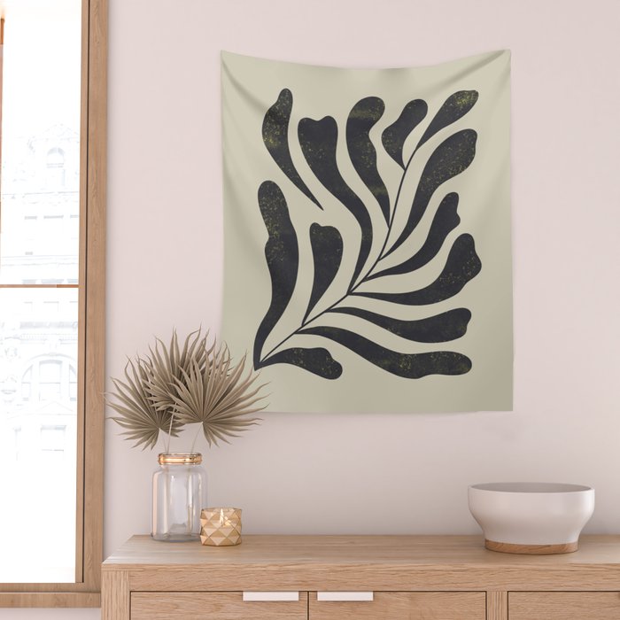 Abstract Plant No. 2 Wall Tapestry Gallery Image 2