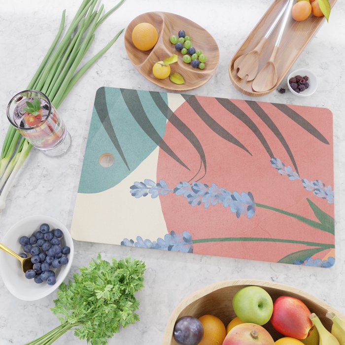 Summer Garden 03 Cutting Board Gallery Image 2