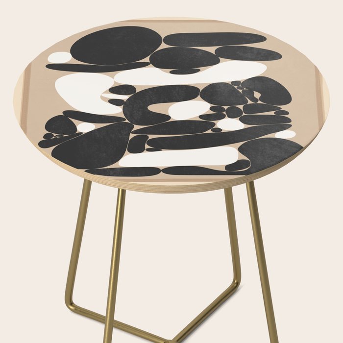 Abstract Pebbles Side Table Gallery Image 2