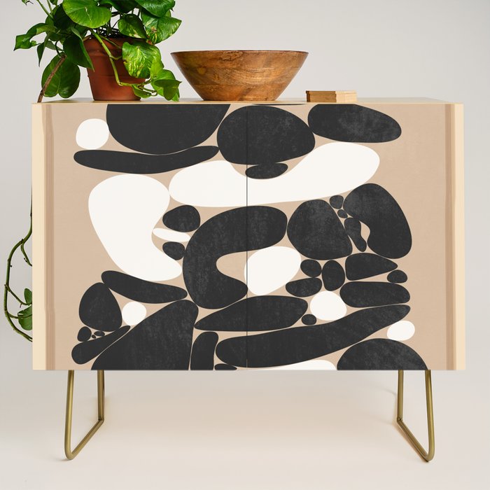 Abstract Pebbles Credenza Gallery Image 1