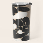 Abstract Pebbles Travel Mug Gallery Image 2