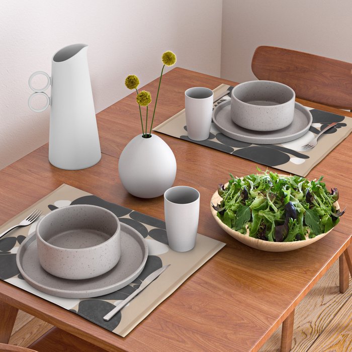 Abstract Pebbles Placemat Gallery Image 2