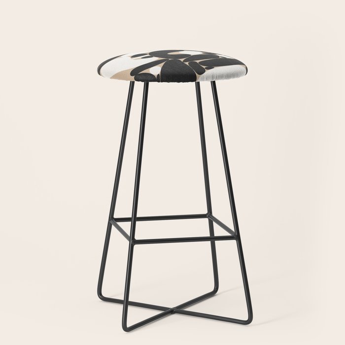 Abstract Pebbles Stool Gallery Image 1