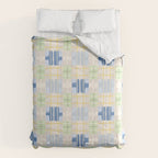Geo handmade squares Comforter Gallery Image 6