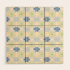 Geo handmade squares Wood Wall Art Gallery Image 1