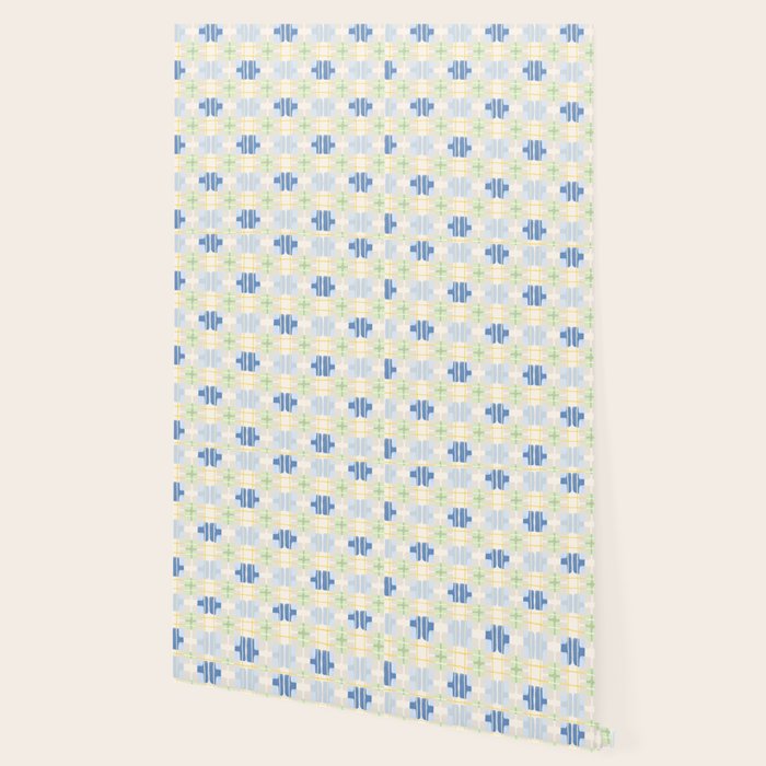 Geo handmade squares Wallpaper Gallery Image 2