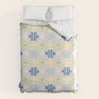 Geo handmade squares Duvet Cover Gallery Image 6