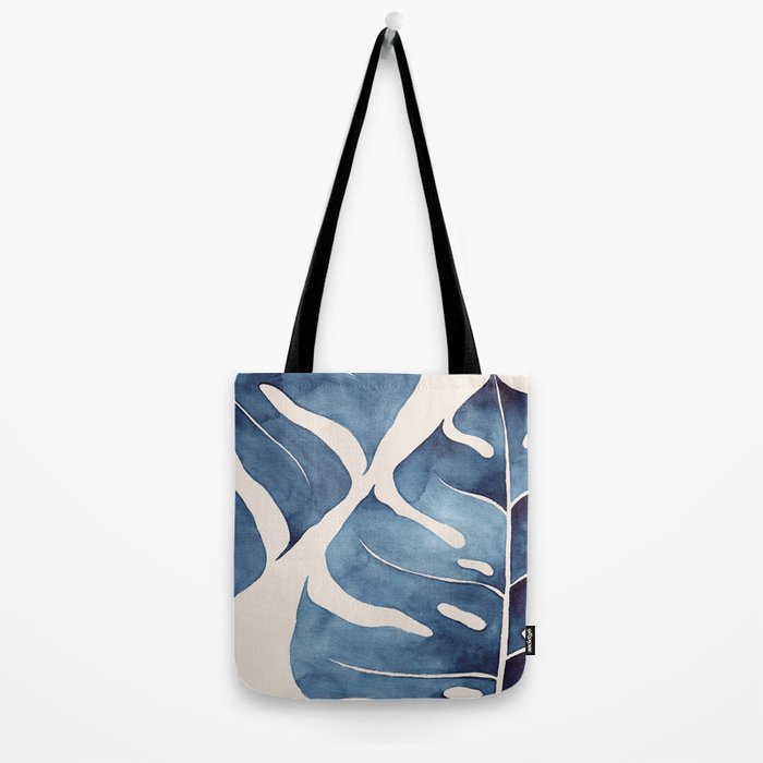Blue Botanicals No. 2 Tote Bag Gallery Image 2