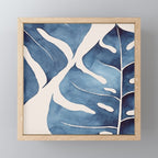 Blue Botanicals No. 2 Mini Art Print Gallery Image 1
