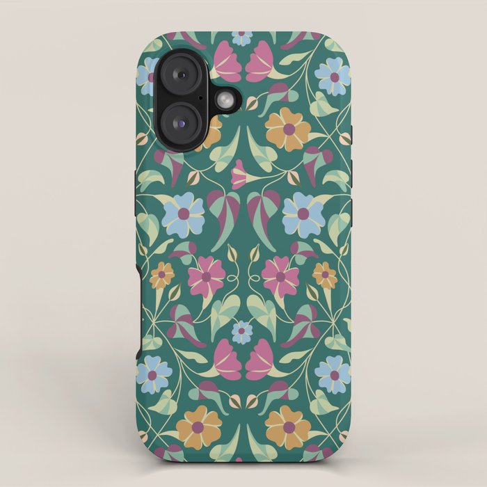 Botanical Wild Flowers iPhone Case Gallery Image 1