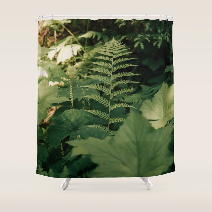 Forest Details Shower Curtain Gallery Image 1