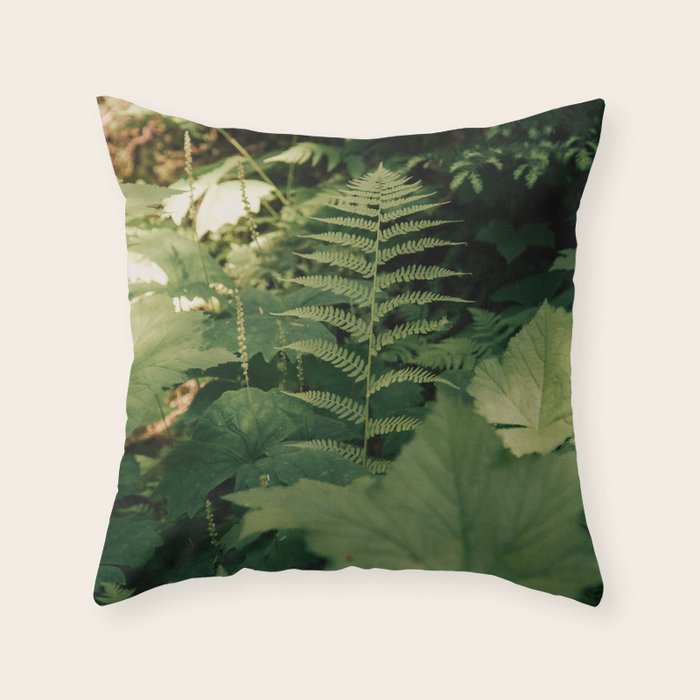 Forest Details Throw Pillow Gallery Image 6