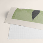 Minimal Abstract Art Plant Wrapping Paper Gallery Image 2