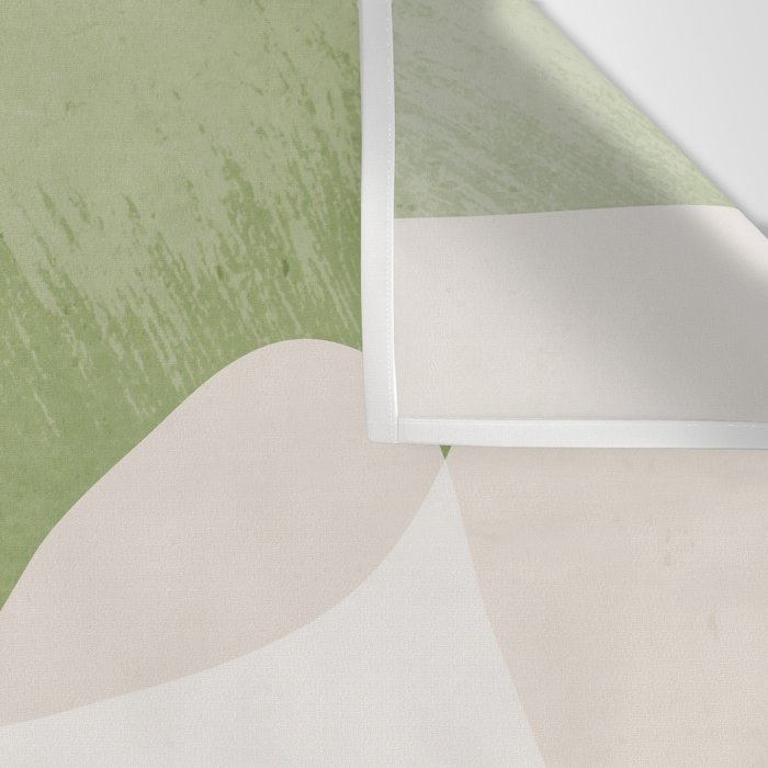 Minimal Abstract Art Plant Wall Tapestry Gallery Image 3