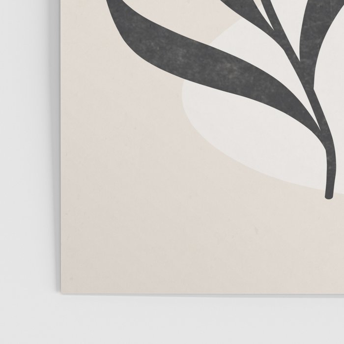 Minimal Abstract Art Plant Poster Gallery Image 3