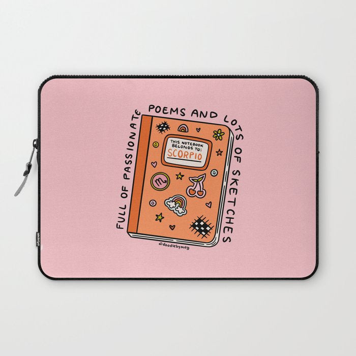 Scorpio Notebook Laptop Sleeve Gallery Image 1