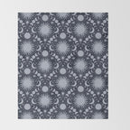 Tarot Celestial Indigo Throw Blanket Gallery Image 2