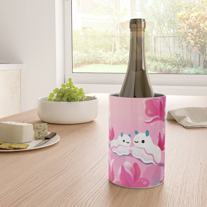 Magnolia sea slug Wine Chiller Gallery Image 4