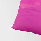 landscape in red with pink abstract art Pillow Sham Gallery Image 4