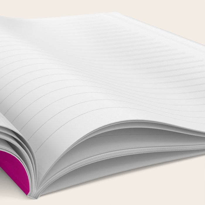 landscape in red with pink abstract art Notebook Gallery Image 2