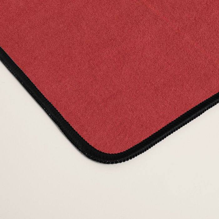 landscape in red with pink abstract art Desk Mat Gallery Image 4