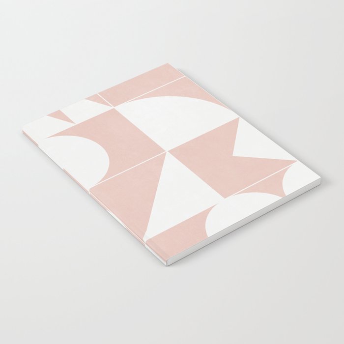 My Favorite Geometric Patterns No.11 - Pale Pink Notebook Gallery Image 1