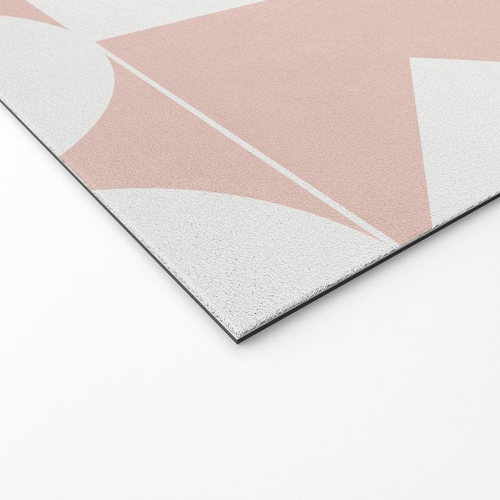 My Favorite Geometric Patterns No.11 - Pale Pink Welcome Mat Gallery Image 2