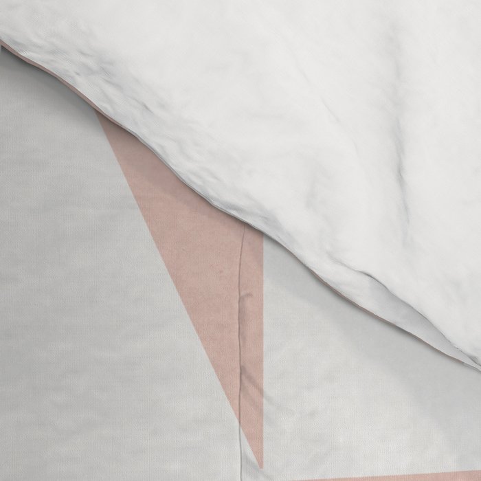 My Favorite Geometric Patterns No.11 - Pale Pink Comforter Gallery Image 4