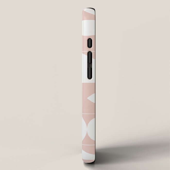 My Favorite Geometric Patterns No.11 - Pale Pink iPhone Case Gallery Image 2