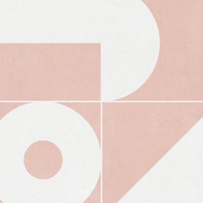 My Favorite Geometric Patterns No.11 - Pale Pink Coffee Mug Gallery Image 2