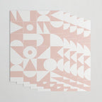 My Favorite Geometric Patterns No.11 - Pale Pink Wrapping Paper Gallery Image 3