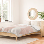 My Favorite Geometric Patterns No.11 - Pale Pink Duvet Cover Gallery Image 2