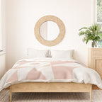 My Favorite Geometric Patterns No.11 - Pale Pink Duvet Cover Gallery Image 3