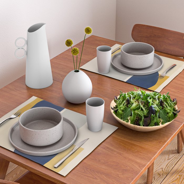 Minimalist Abstract 11 Placemat Gallery Image 2