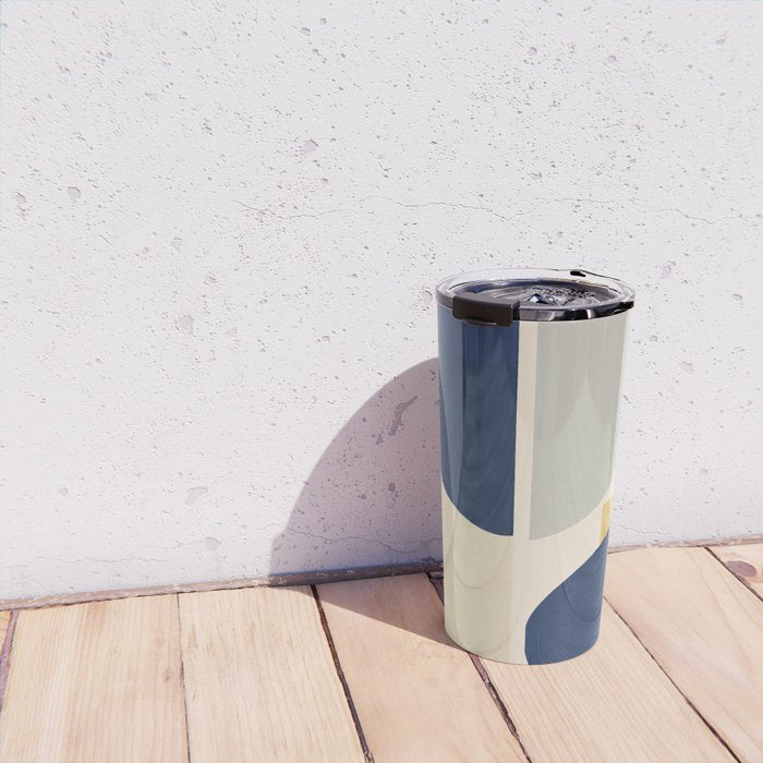 Minimalist Abstract 11 Travel Mug Gallery Image 4