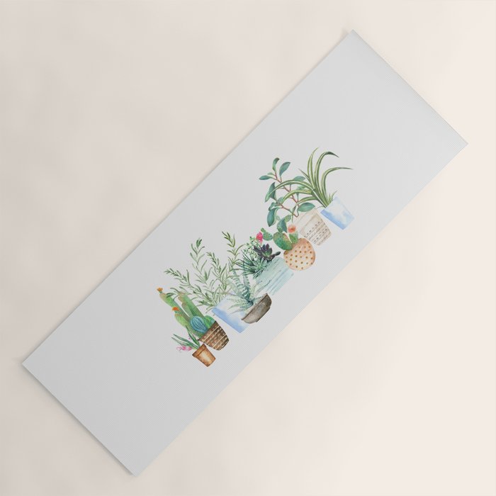 Plants Yoga Mat Gallery Image 1