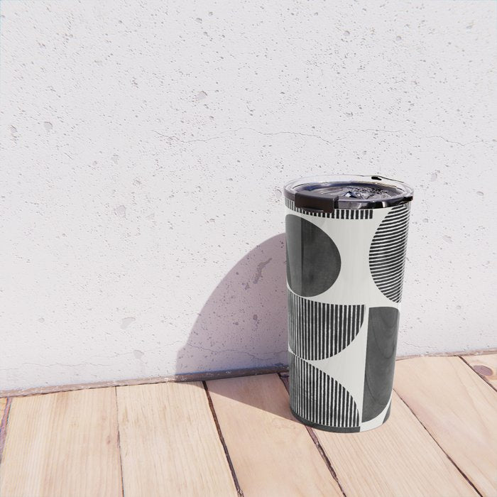 Retro Graphic Mid Century Modern Travel Mug Gallery Image 4