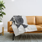 Retro Graphic Mid Century Modern Throw Blanket Gallery Image 1