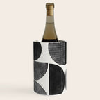 Retro Graphic Mid Century Modern Wine Chiller Gallery Image 1