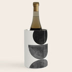 Retro Graphic Mid Century Modern Wine Chiller Gallery Image 2
