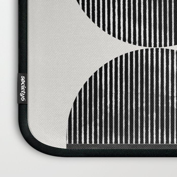 Retro Graphic Mid Century Modern Laptop Sleeve Gallery Image 3