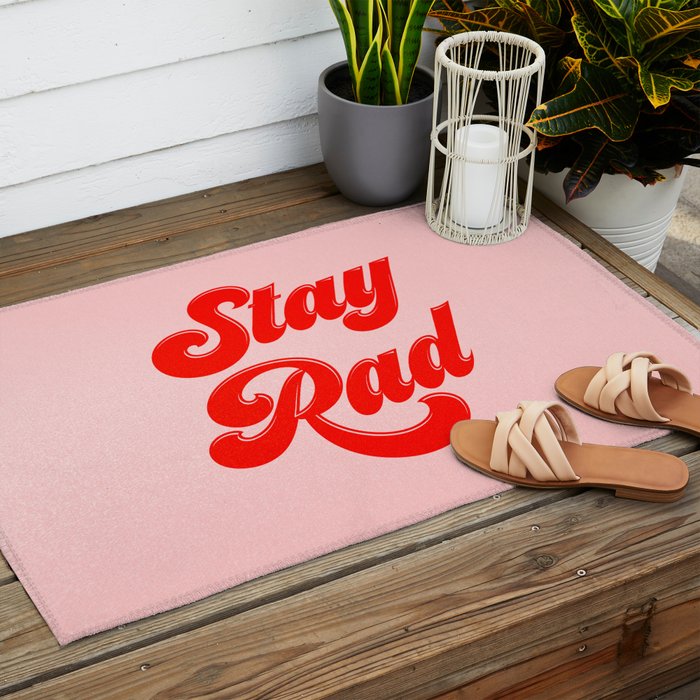Stay Rad Outdoor Rug Gallery Image 2
