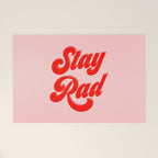 Stay Rad Welcome Mat Gallery Image 1